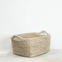 Image showing the Lagra Basket, 46 x 37 x 21cm, Seagrass product.