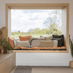 Image showing the Laly Eiderdown Bed Runner, 85 x 200cm, Lin product.