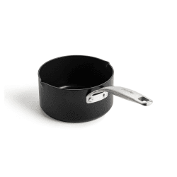 Image showing the Copenhagen Non-Stick Saucepan, 16, Black product.