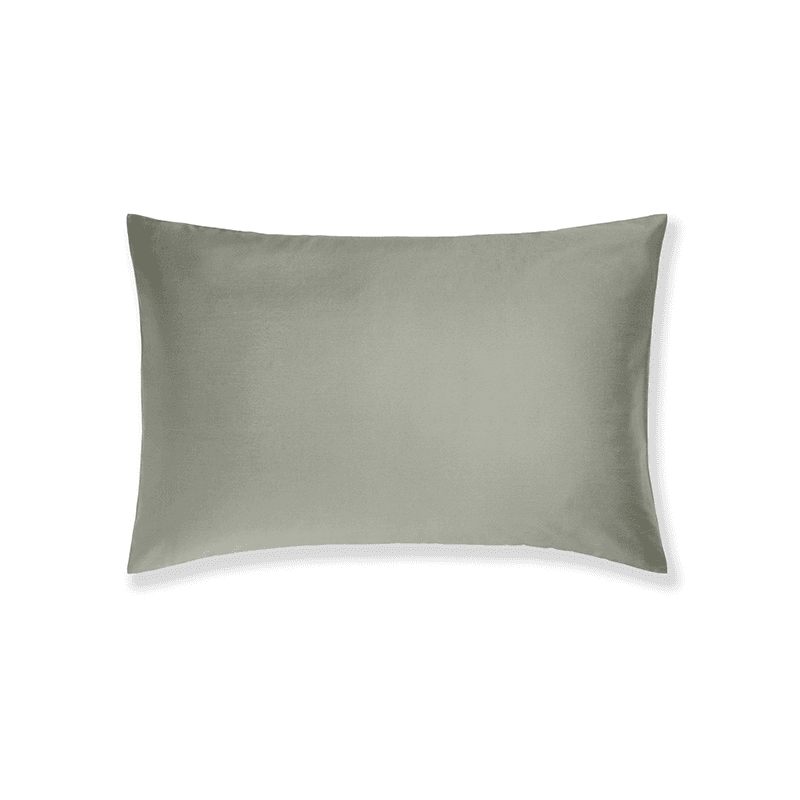 Luxe Cotton Pair of Standard Pillowcases, Moss