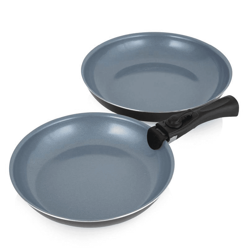 Freedom Non-stick 13 Piece Graphite Cookware Set, Black