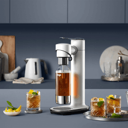 Image showing the The Infizz Fusion Sparkling Drink Maker, H43cm, Sea Salt product.