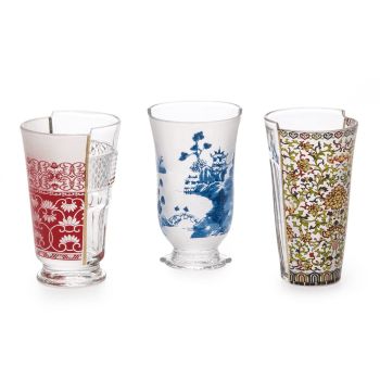 Image showing the Hybrid Clarice Set of 3 Cocktail Glasses product.