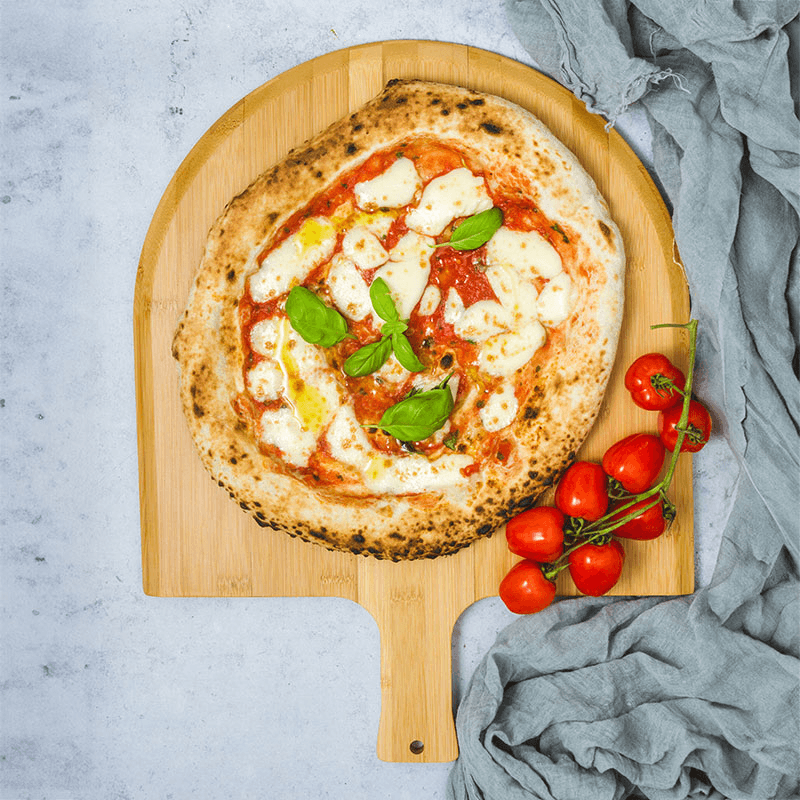 Italian Pizza board and knife serving set