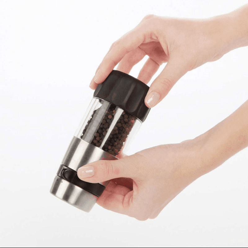 Good Grips Salt and Pepper Grinder Set, Steel