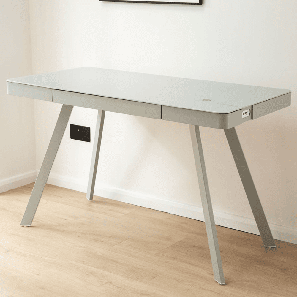 Silas 2.0 Smart Desk, Light Grey