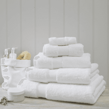 Image showing the Egyptian Cotton Bath sheet, 100 x 150cm, White product.
