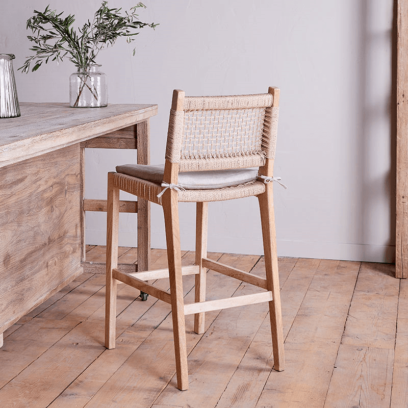 Aamani Counter Chair, Mango Wood