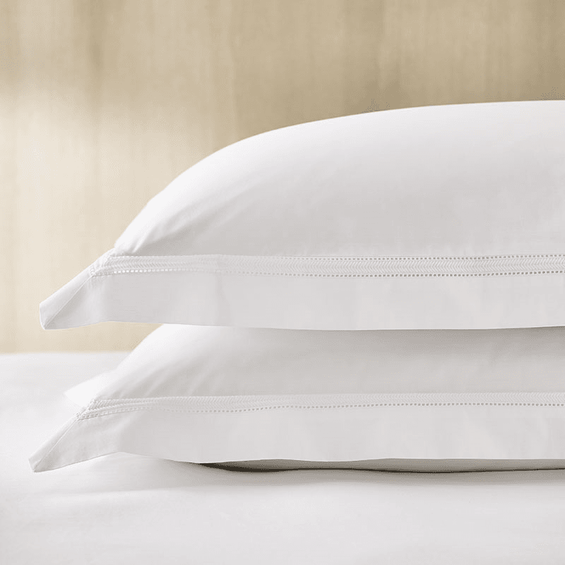 Harper Oxford Pillowcase, 50 x 75cm, White