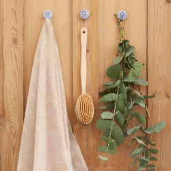 Image showing the Organic 600gsm The Bath Sheet, 100 x 160cm, Flax product.