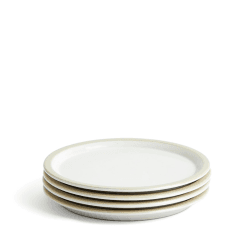 Image showing the Urban Dining Set of 4 Plates, D25.5cm, White product.