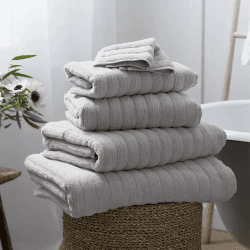 Image showing the Hydrocotton Bath sheet, 100 x 150cm, Pearl Grey product.