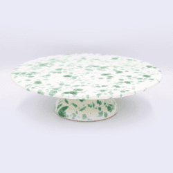 Image showing the Splatter Cake Stand, D25.5cm, Pistachio product.