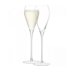 Image showing the Wine Pair of Prosecco Glasses, 250ml, Clear product.