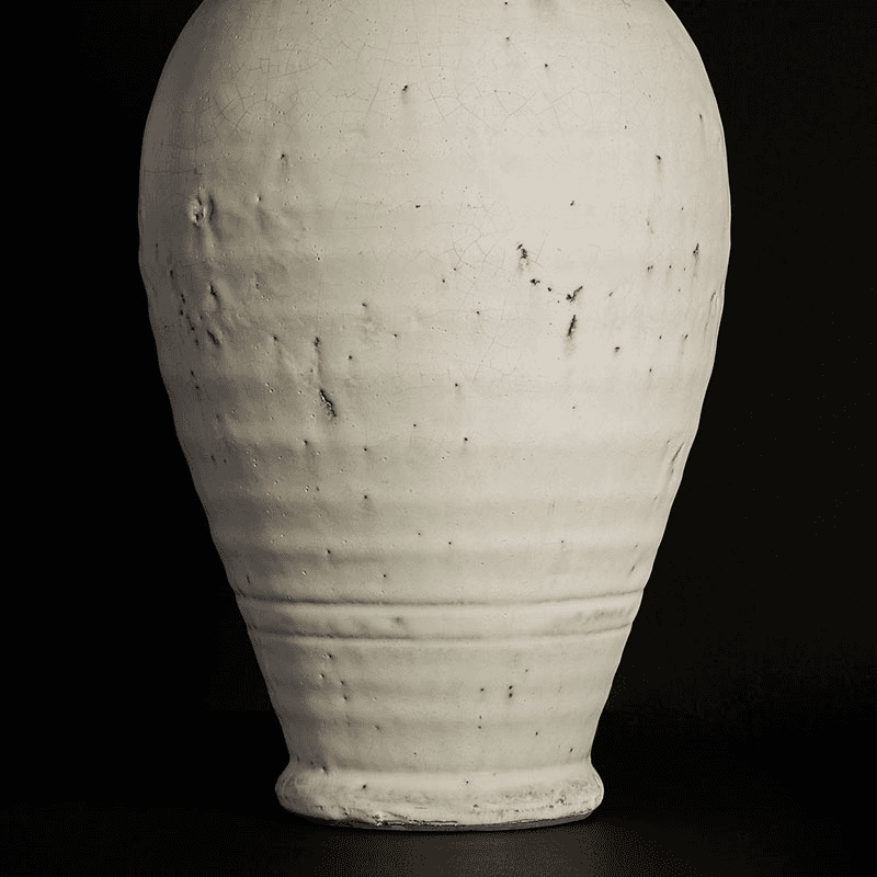 Ampulla Table Lamp, H44cm, White