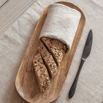Image showing the Bread Board, Midford, Mango Wood, 35cm, Natural product.