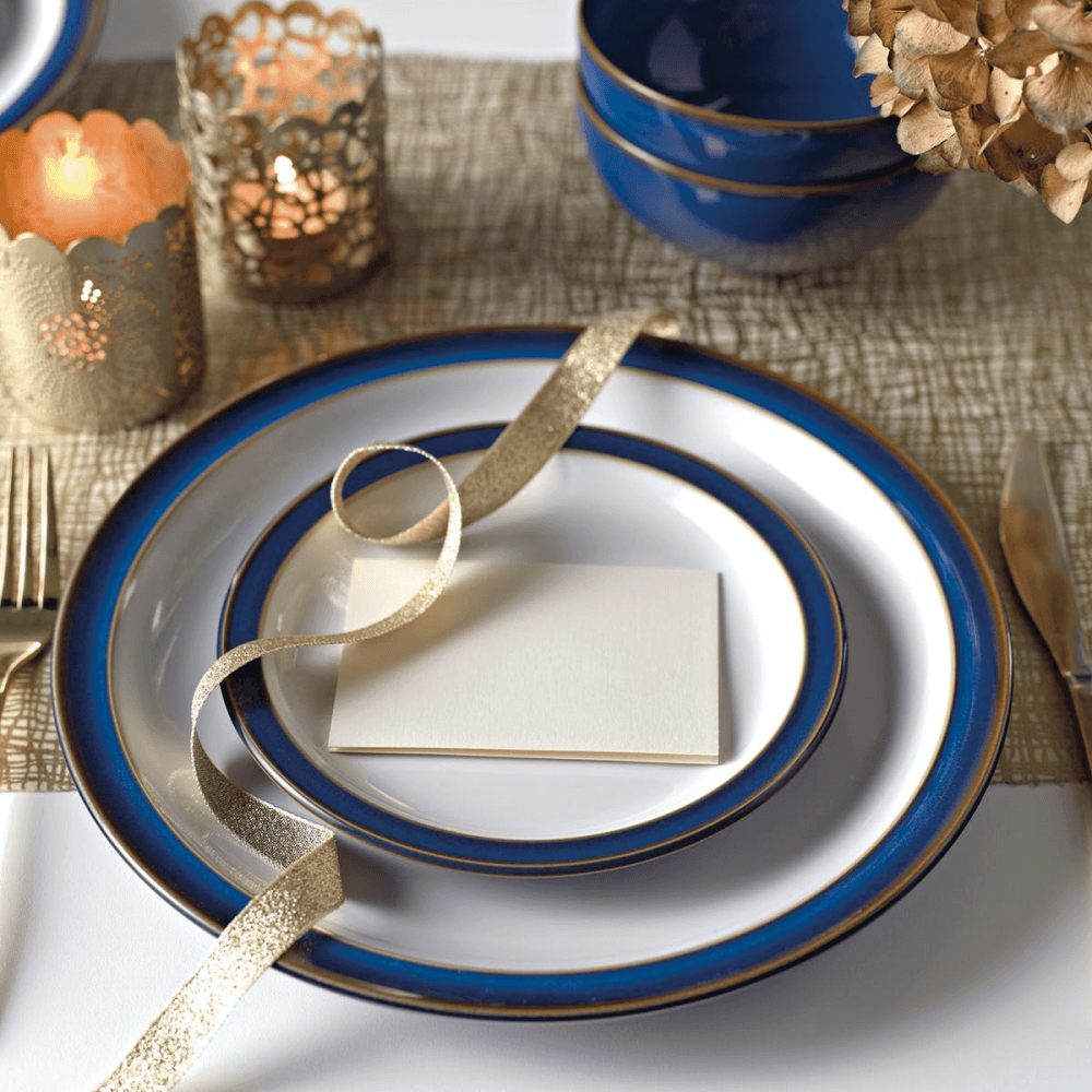 Imperial Tea Plate, 17.5cm, Blue