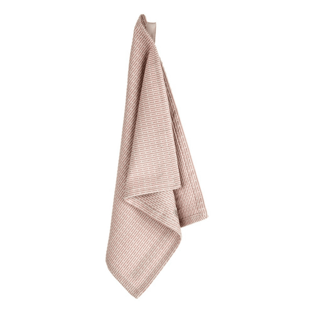Pique Weave Kitchen wash cloth, 30 x 35cm, Stone Rose