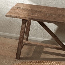 Image showing the Vineyard Bench, Brown product.