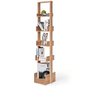 Image showing the Bookcase, H15.50 x W31 x D32cm, Oak product.