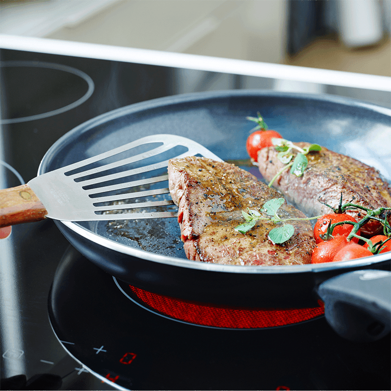 Cambridge Non-Stick 2 Piece Frying Pan Set, Black