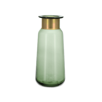 Image showing the Miza Large vase, H32 x Dia14cm, Green product.