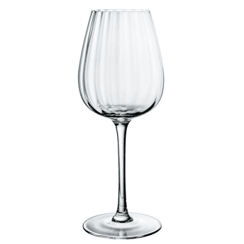 Image showing the Rose Garden White Wine Goblet Set of 4, 125ml, Clear product.