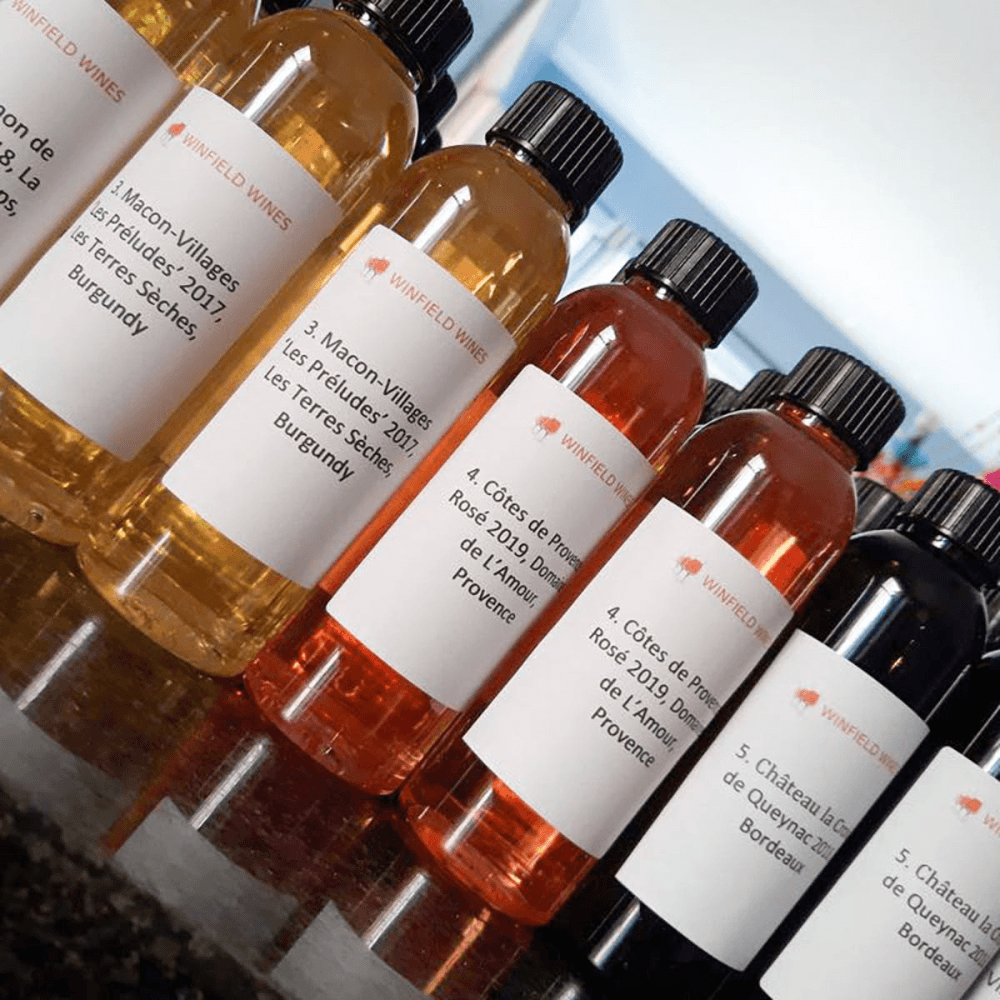 At Home Wine Tasting for Two with Six Bottles and Online Tutorial