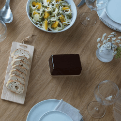 Image showing the Collective Butter Dish, Mocha product.