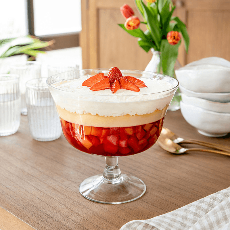 Murcot Glass Serving Bowl, D20cm, Clear