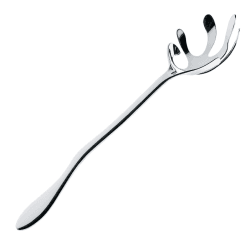 Image showing the Mediterraneo by Emma Silvestris Spaghetti serving spoon, Stainless Steel product.