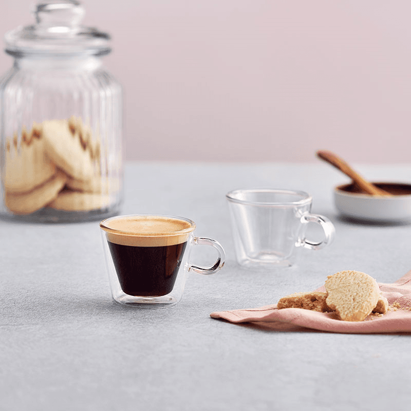 Duo Flare Espresso Glass Set, 75ml