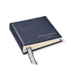 Image showing the Photo Album, 8", Navy Pebble product.