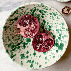 Image showing the Splatter Salad Bowl, D24cm, Pistachio product.