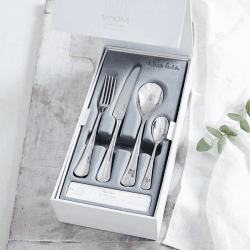 Image showing the Symons 24 piece cutlery set, Stainless Steel product.