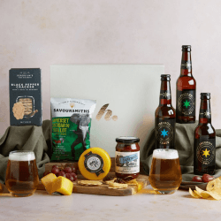 Image showing the Craft Beer and Cheese Hamper product.