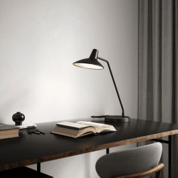 Image showing the Darci Table Lamp, H55cm, Black product.
