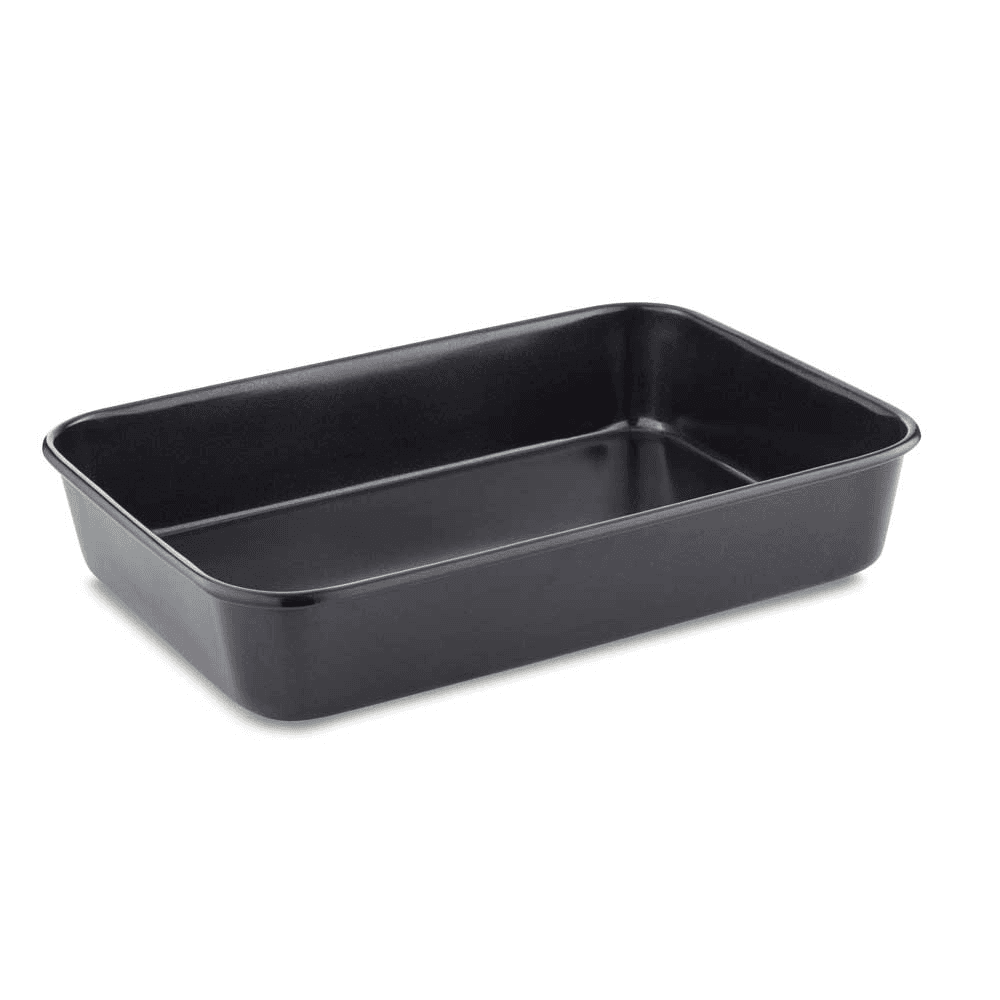 Precision Plus Large Roasting Pan Non-Stick, Black