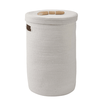 Image showing the Otis Laundry Basket, Ivory product.