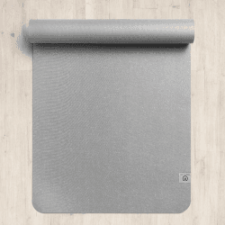 Image showing the Eco Everyday Rise Yoga Mat, Grey Ice product.