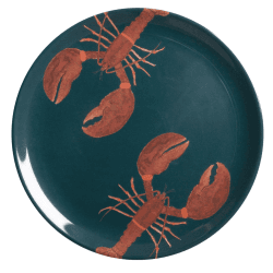 Image showing the Lobster Melamine dinner plate, 25.4cm product.