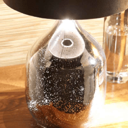 Image showing the Stellar Table Lamp, H37cm, Mercurial Glass product.