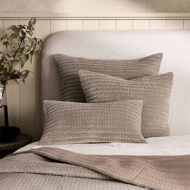 Farlow Cushion Cover, 50 x 50cm, Mink