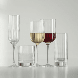 Image showing the Bach set of 4 white wine glasses, 280ml product.