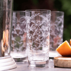 Image showing the Fern Highball, Set of Four Glasses, 410ml product.