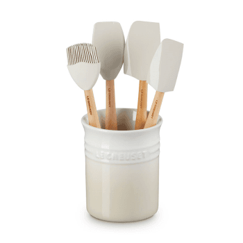 Image showing the Craft 5-piece Utensil Set, Meringue, 12.2 x 12.2 x 14.8 cm product.