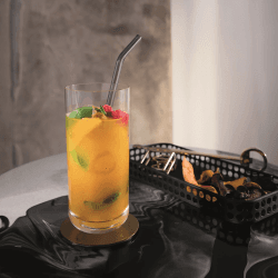 Image showing the La Divina Set of 4 long tumblers, 440ml, Crystal Glass product.