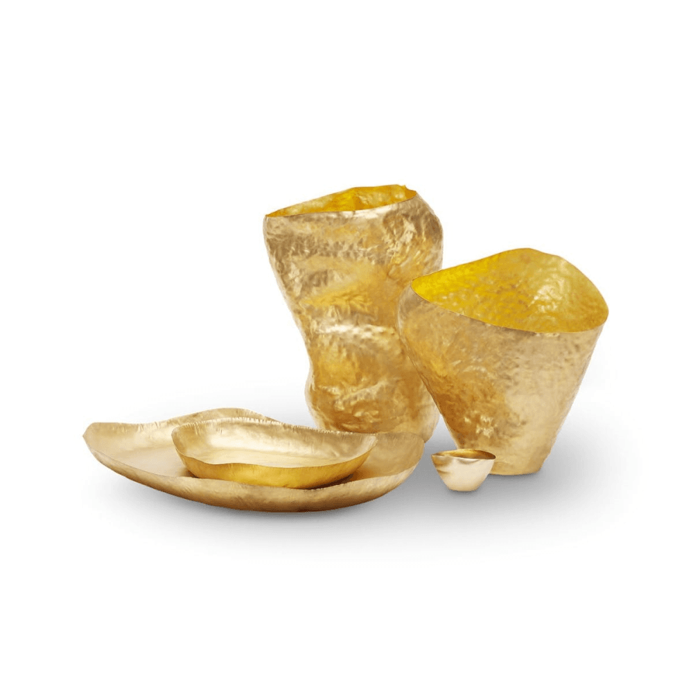 Bash Vessel - Wide, Brass