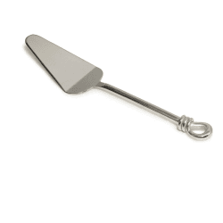 Image showing the Polished Knot Cake server, Stainless Steel product.