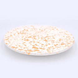 Image showing the Splatter Dinner Plate, D24cm, Burnt Orange product.